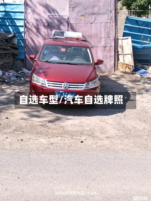 自选车型/汽车自选牌照