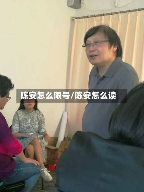 陈安怎么限号/陈安怎么读