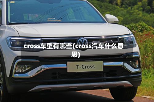cross车型有哪些(cross汽车什么意思)